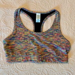 Reebok Multicolor Sports Bra, Medium